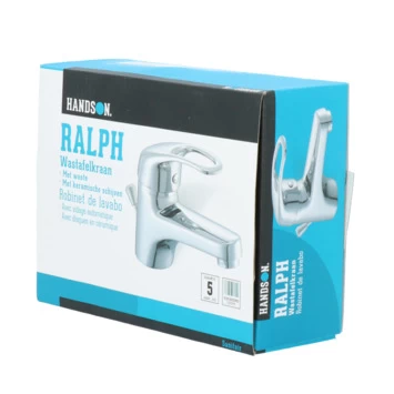Handson Wastafelkraan Ralph Met Waste Chroom 15 Handson Wastafelkraan Ralph Met Waste Chroom - Afbeelding 13