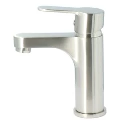 Atlantic Wastafelkraan Parker Met Hendel RVS -Badkamer Verkoop 123 12109