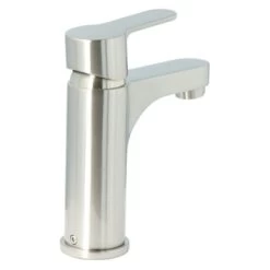 Atlantic Wastafelkraan Parker Met Hendel RVS -Badkamer Verkoop 123 12112