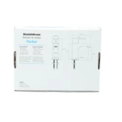 Atlantic Wastafelkraan Parker Met Hendel RVS -Badkamer Verkoop 123 12120