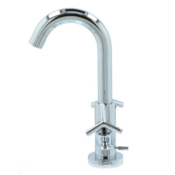 Absolut Wastafelkraan Post 2-knops Chroom 4 Absolut Wastafelkraan Post 2-knops Chroom - Afbeelding 2