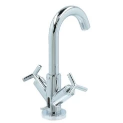 Absolut Wastafelkraan Post 2-knops Chroom 20 Absolut Wastafelkraan Post 2-knops Chroom -Badkamer Verkoop 123 12125