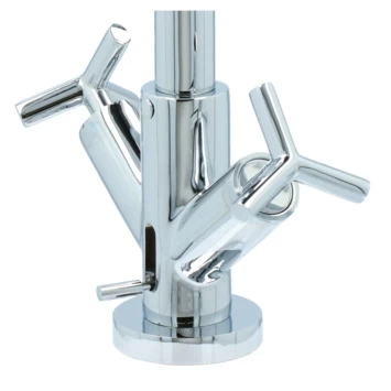 Absolut Wastafelkraan Post 2-knops Chroom 12 Absolut Wastafelkraan Post 2-knops Chroom - Afbeelding 10