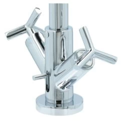 Absolut Wastafelkraan Post 2-knops Chroom 26 Absolut Wastafelkraan Post 2-knops Chroom -Badkamer Verkoop 123 12131