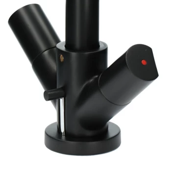 Aqualino Wastafelkraan Fortore 2-knops Met Waste Zwart 12 Aqualino Wastafelkraan Fortore 2-knops Met Waste Zwart - Afbeelding 10