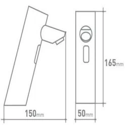 Van Marcke Fonteinkraan Go O'matic Met Infraroodsensor Chroom -Badkamer Verkoop 123 12171