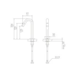 Van Marcke Fonteinkraan Sculpt Met Draaiknop Chroom 5 Van Marcke Fonteinkraan Sculpt Met Draaiknop Chroom -Badkamer Verkoop 123 12175