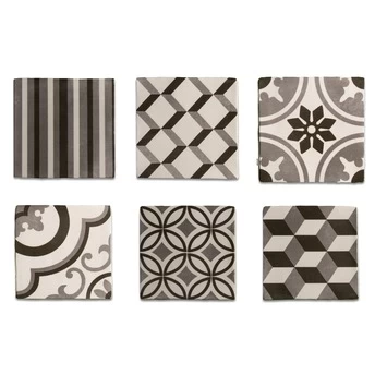 GAMMA Wandtegels Amadora Zwart & Wit 13x13 Cm 0,5 M² 3 GAMMA Wandtegels Amadora Zwart & Wit 13x13 Cm 0,5 M²