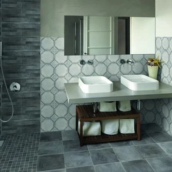 Wandtegel Decor Dust Fumo Muretto 20x60 Cm 4 Wandtegel Decor Dust Fumo Muretto 20x60 Cm - Afbeelding 2