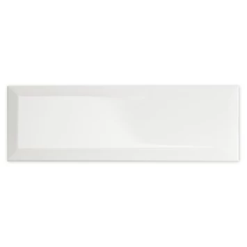 Wandtegel Metro XL Hoogglans Wit 15x45 Cm 1 M² 3 Wandtegel Metro XL Hoogglans Wit 15x45 Cm 1 M²