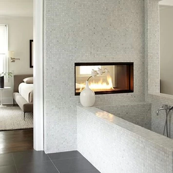 Wandtegel Mozaiek Kristal Grijs 30x30 Cm 10 Stuks 4 Wandtegel Mozaiek Kristal Grijs 30x30 Cm 10 Stuks - Afbeelding 2