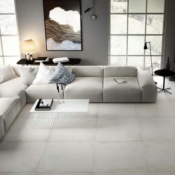 Vloertegel Ballerup Wit 60x60 Cm 1,44 M² 5 Vloertegel Ballerup Wit 60x60 Cm 1,44 M² - Afbeelding 3