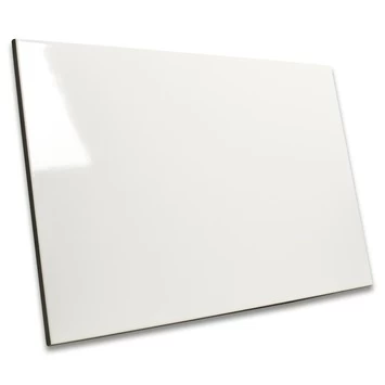 Wandtegel Iris Hoogglans Wit 25x40 Cm 1,4 M² 4 Wandtegel Iris Hoogglans Wit 25x40 Cm 1,4 M² - Afbeelding 2