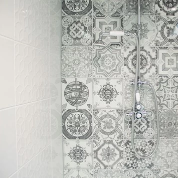 Wandtegel Iris Hoogglans Wit 25x40 Cm 1,4 M² 5 Wandtegel Iris Hoogglans Wit 25x40 Cm 1,4 M² - Afbeelding 3