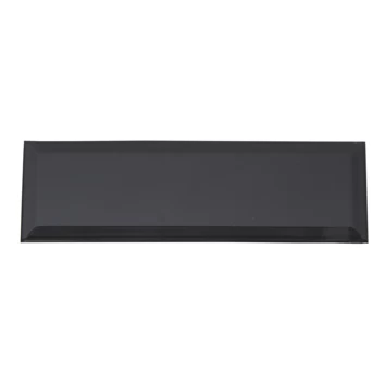 Wandtegel Metro Zwart 10x30 Cm 0,9m² 3 Wandtegel Metro Zwart 10x30 Cm 0,9m²