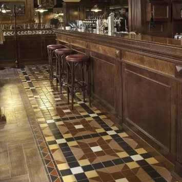 Vloertegel Aveiro Coffee Bruin 10x10 Cm 1,0 M² 4 Vloertegel Aveiro Coffee Bruin 10x10 Cm 1,0 M² - Afbeelding 2