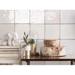 Wandtegel Sava Wit 13x13 Cm 1m² 8 Wandtegel Sava Wit 13x13 Cm 1m² -Badkamer Verkoop 123 12428