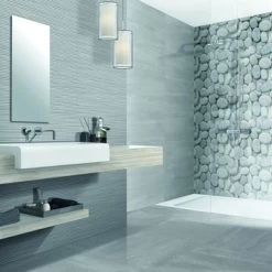 Wandtegel Decor Tiber Wit 20x50 Cm 7 Wandtegel Decor Tiber Wit 20x50 Cm -Badkamer Verkoop 123 12444