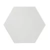 Wandtegel Rustic Hexagon Mat Wit 15x15 Cm 0,85m² -Badkamer Verkoop 123 12465