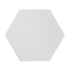 Wandtegel Rustic Hexagon Mat Wit 15x15 Cm 0,85m²