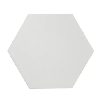 Wandtegel Rustic Hexagon Mat Wit 15x15 Cm 0,85m² 3 Wandtegel Rustic Hexagon Mat Wit 15x15 Cm 0,85m²