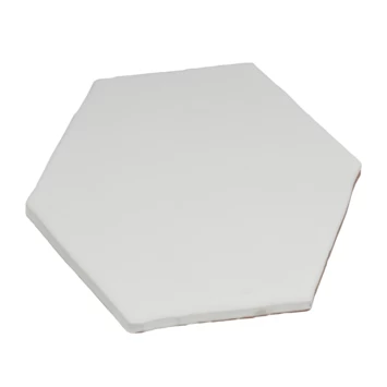 Wandtegel Rustic Hexagon Mat Wit 15x15 Cm 0,85m² 4 Wandtegel Rustic Hexagon Mat Wit 15x15 Cm 0,85m² - Afbeelding 2