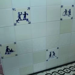 Wandtegel Decor Oud Hollands 13x13 Cm -Badkamer Verkoop 123 12487