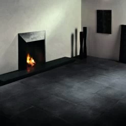 Vloertegel Ardennes Zwart 45x45 Cm 1,42 M² -Badkamer Verkoop 123 12489