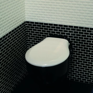 Mozaïektegel Mini Metro Zwart 32,2x29,8 Cm 4 Stuks 5 Mozaïektegel Mini Metro Zwart 32,2x29,8 Cm 4 Stuks - Afbeelding 3