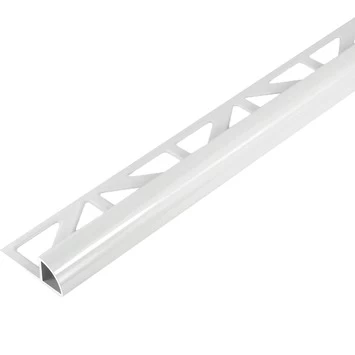 Tegelprofiel Kwartrond Aluminium Wit 10 Mm 3 Tegelprofiel Kwartrond Aluminium Wit 10 Mm