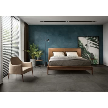 Vloertegel/wandtegel Bergen Antraciet 30x60 Cm 0,9m² 5 Vloertegel/wandtegel Bergen Antraciet 30x60 Cm 0,9m² - Afbeelding 3