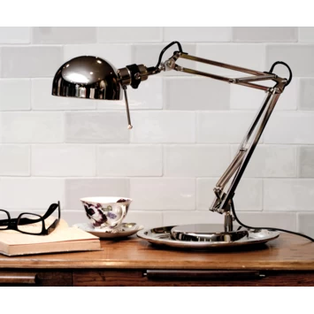 Wandtegel Isar Wit 7,5x15 Cm 0,5m² 5 Wandtegel Isar Wit 7,5x15 Cm 0,5m² - Afbeelding 3