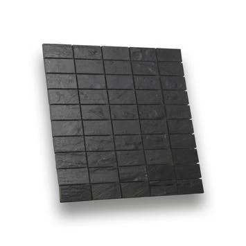 Mozaïektegel Java Zwart 30x30 Cm 4 Mozaïektegel Java Zwart 30x30 Cm - Afbeelding 2