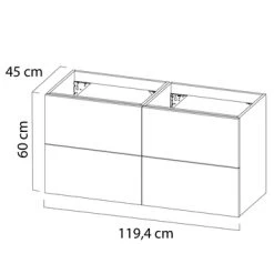 Tiger Karlo Badkamermeubel 120 Cm Naturel Eiken Met Wastafel Zwart 16 Tiger Karlo Badkamermeubel 120 Cm Naturel Eiken Met Wastafel Zwart -Badkamer Verkoop 123 127