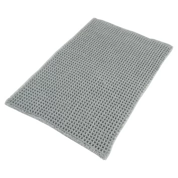 Differnz Badmat Wafel Grijs 50x80 Cm 6 Differnz Badmat Wafel Grijs 50x80 Cm - Afbeelding 4