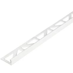 Tegelprofiel Haaks 8 Mm Aluminium Wit