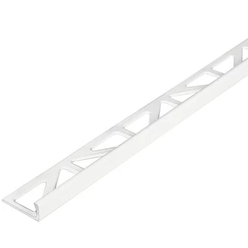 Tegelprofiel Haaks 8 Mm Aluminium Wit 3 Tegelprofiel Haaks 8 Mm Aluminium Wit