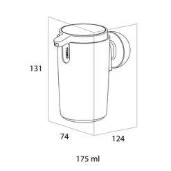Tiger Zeepdispenser Cooper 175ml -Badkamer Verkoop 123 1276