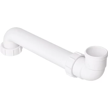 Sanivesk Ruimtebesparende Afvoerbuis + Bocht 32mm Voor Badmeubel 3 Sanivesk Ruimtebesparende Afvoerbuis + Bocht 32mm Voor Badmeubel