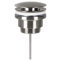 Differnz Wastafelafvoerploeg Click Pop-up RVS