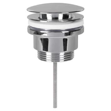 Differnz Wastafelafvoerploeg Click Pop-up Chroom 3 Differnz Wastafelafvoerploeg Click Pop-up Chroom