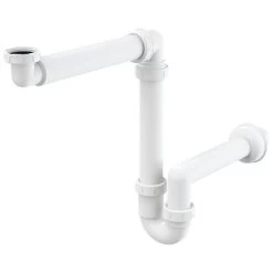 Sanivesk Ruimtebesparende Sifon 5/4-40mm -Badkamer Verkoop 123 12967