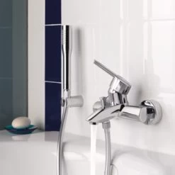 Grohe Badkraan Feel Chroom 15 Cm 9 Grohe Badkraan Feel Chroom 15 Cm -Badkamer Verkoop 123 1307