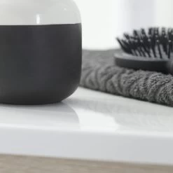 Sealskin Zeepdispenser Sphere Porcelein Zwart -Badkamer Verkoop 123 1327