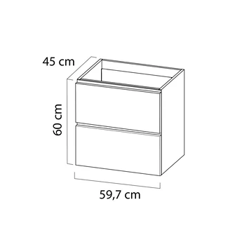 Tiger Karlo Badkamermeubel 60 Cm Naturel Eiken Met Wastafel Zwart 9 Tiger Karlo Badkamermeubel 60 Cm Naturel Eiken Met Wastafel Zwart - Afbeelding 7