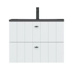 Tiger Maryport Badkamermeubelset 80 Cm Mat Wit Met Matzwarte Polybeton Wastafel En Matzwarte Grepen 16 Tiger Maryport Badkamermeubelset 80 Cm Mat Wit Met Matzwarte Polybeton Wastafel En Matzwarte Grepen -Badkamer Verkoop 123 1497