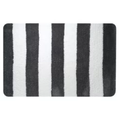 Sealskin Badmat Linje Grijs Met Wit 90x60 Cm