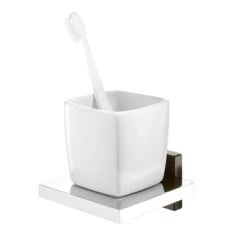 Tiger Bekerhouder Zenna Hangend Met Beker Chroom/Wengé