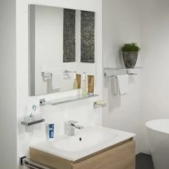 Tiger Bekerhouder Items Hangend Met Beker Chroom -Badkamer Verkoop 123 1578