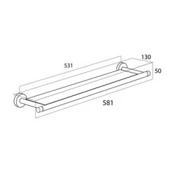 Tiger Planchet Boston RVS -Badkamer Verkoop 123 1585